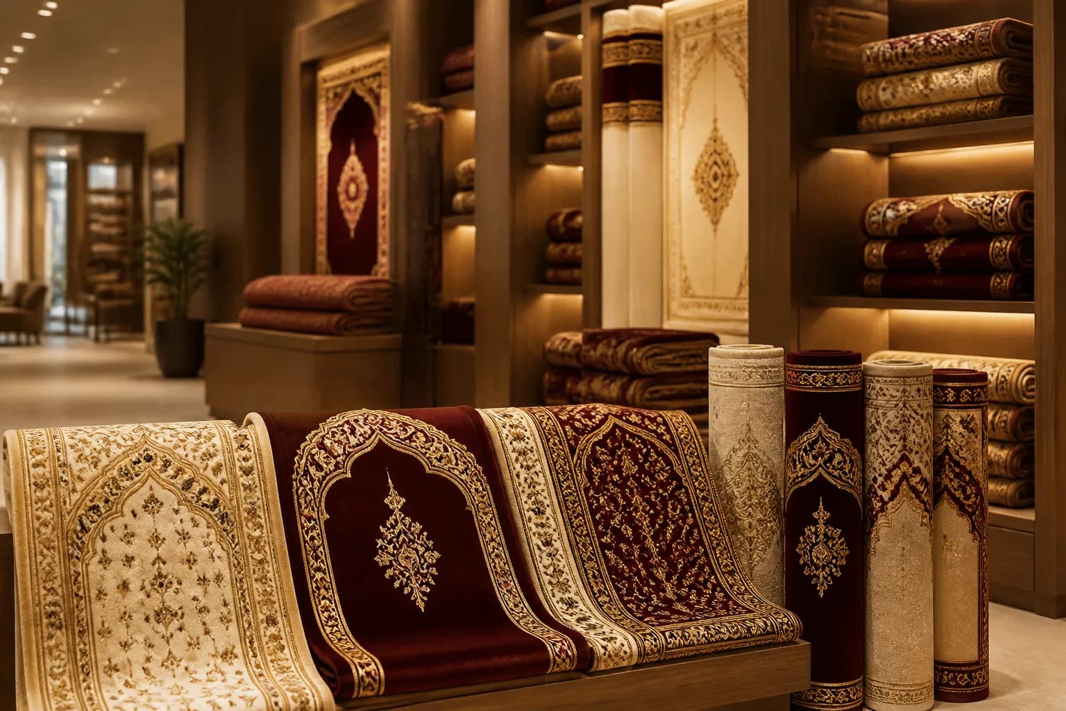 معرض سجاد المسجد لدى براير رَغز تركيا