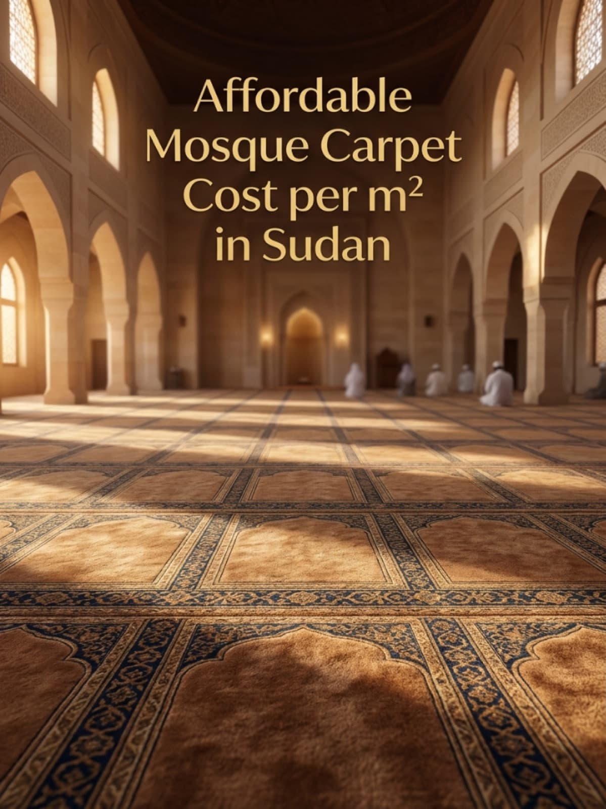 Sudan'da Uygun Fiyatlı Cami Halısı m² Maliyeti