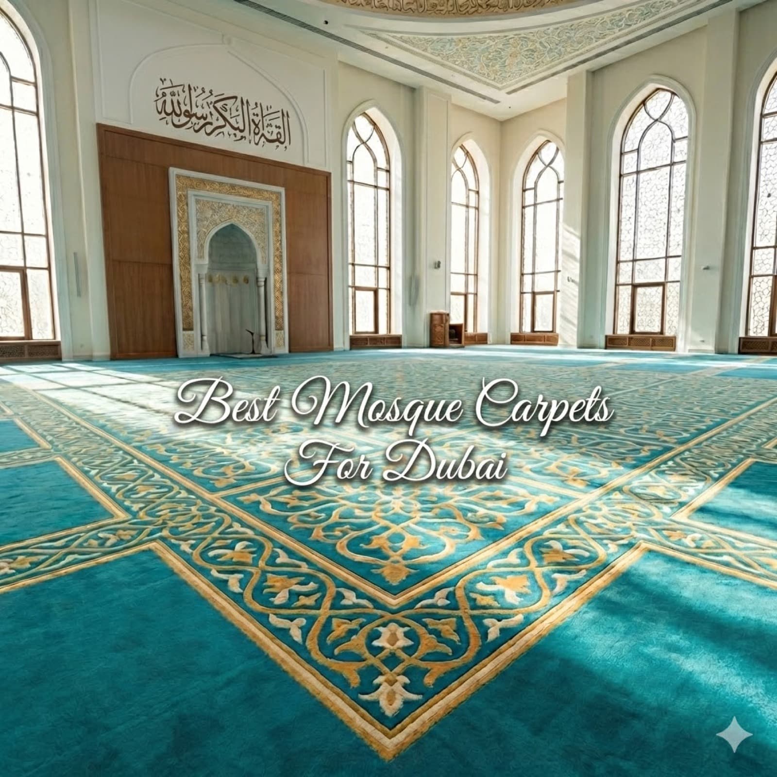 Dubai için En İyi Cami Halıları