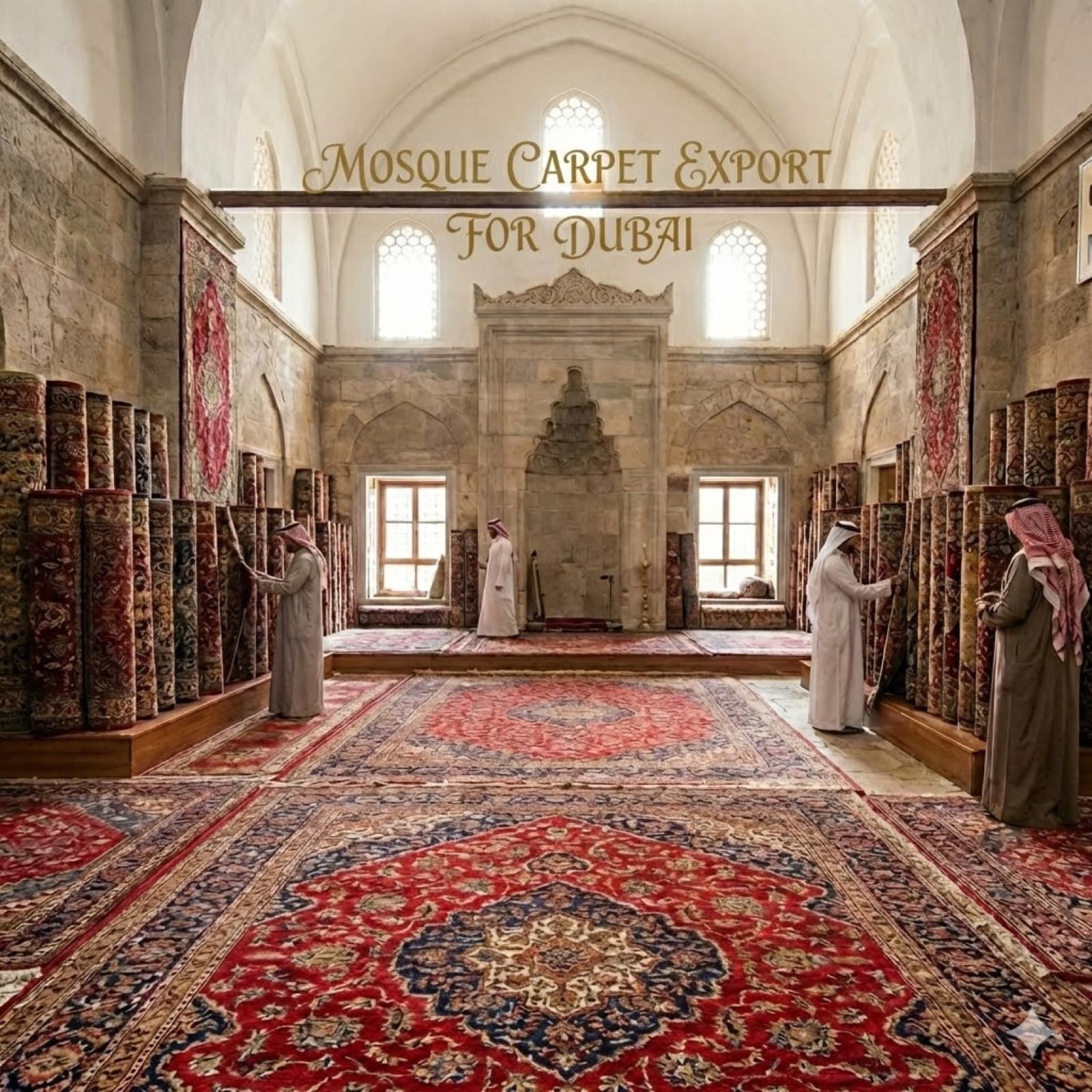 Dubai için Cami Halısı İhracatı