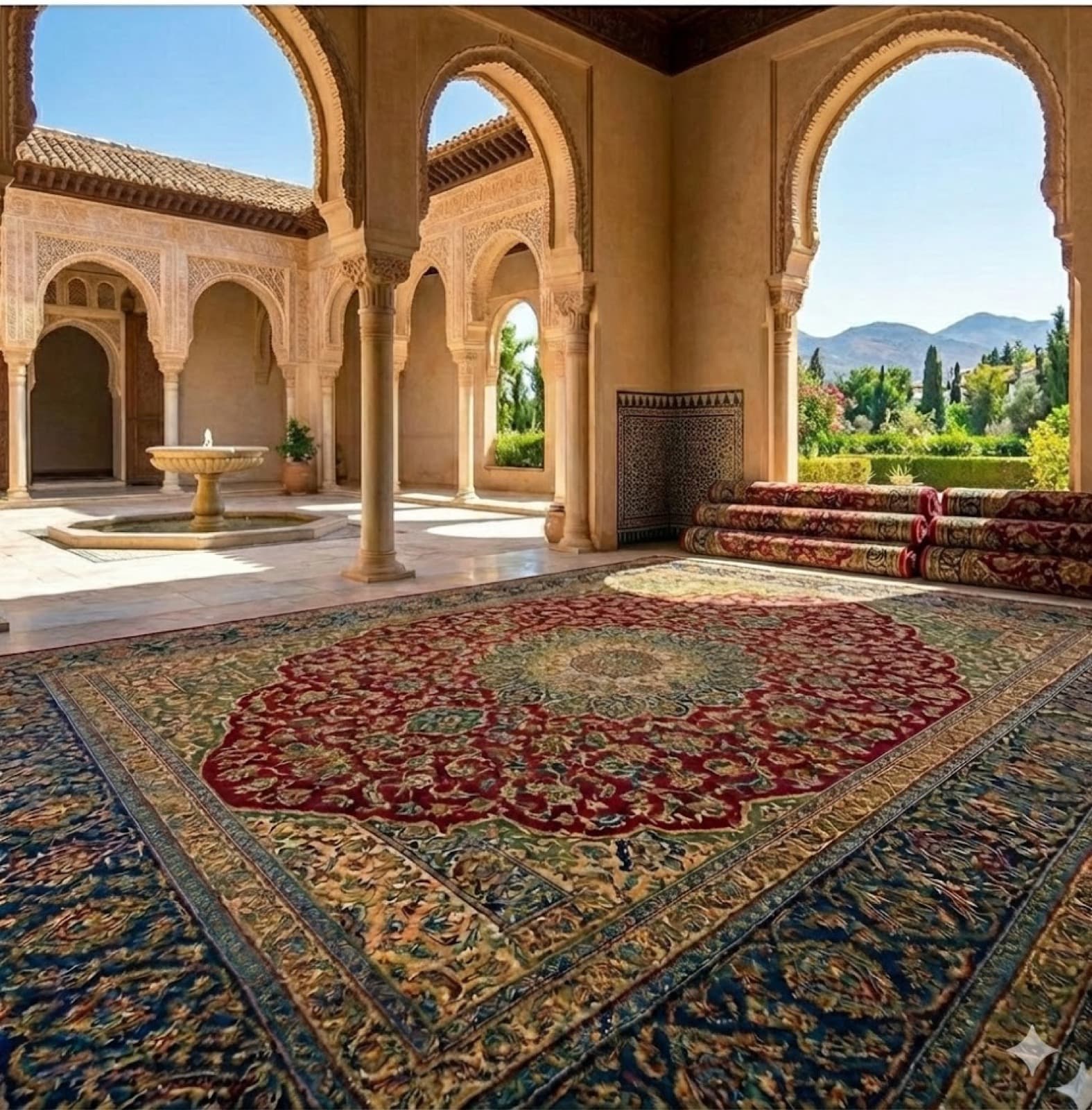 Katar için Cami Halısı İhracatı