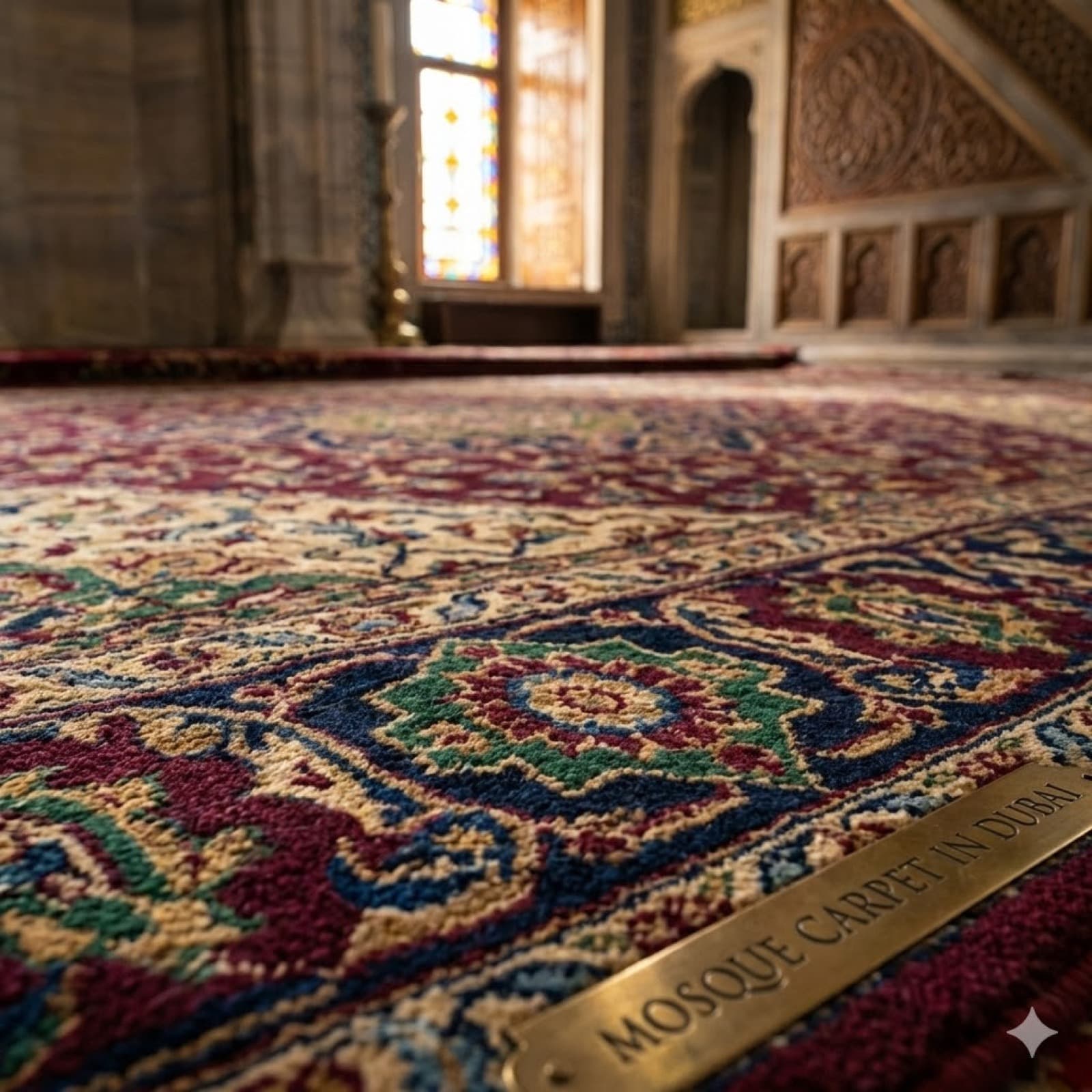 Dubai için Toptan Cami Halısı Üretimi