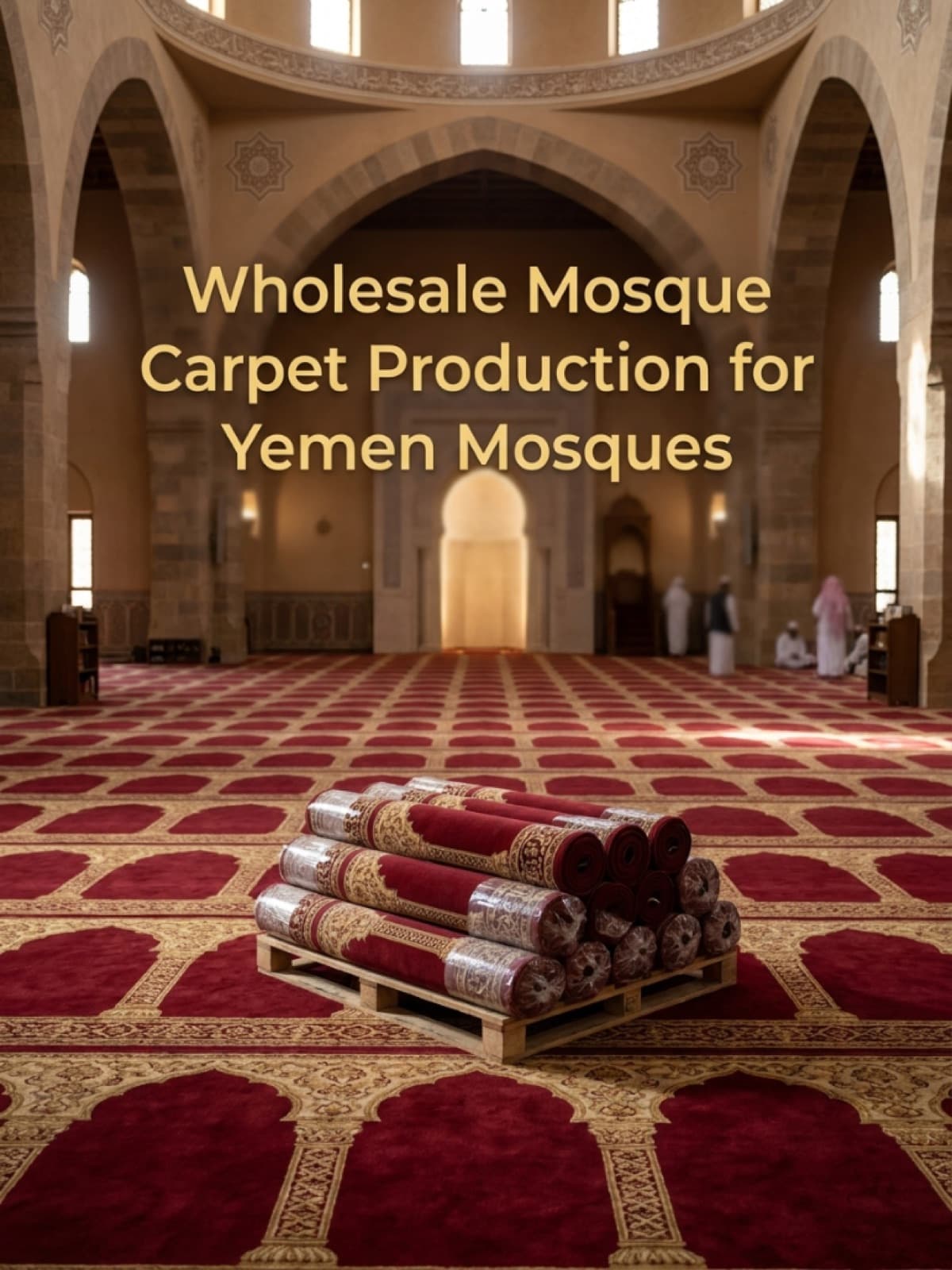 Wholesale Mosque Carpet Production for Yemen Mosques
