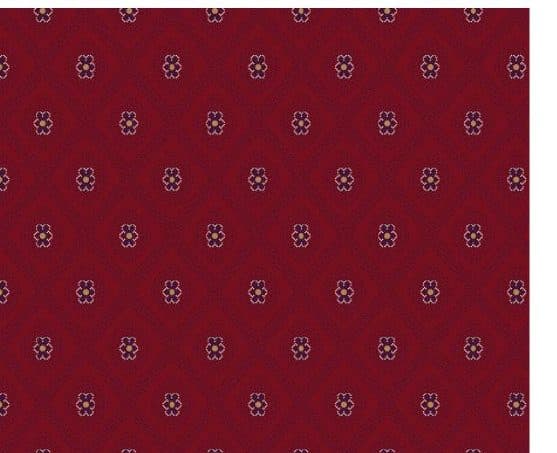 D102 Wall-to-Wall Mosque Carpet — Burgundy