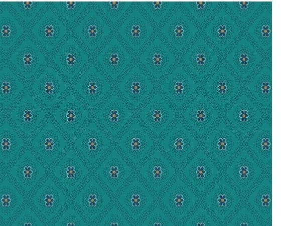 D102 Wall-to-Wall Mosque Carpet — Deep Turquoise