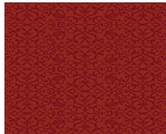 D106 Wall-to-Wall Mosque Carpet — Brick Red