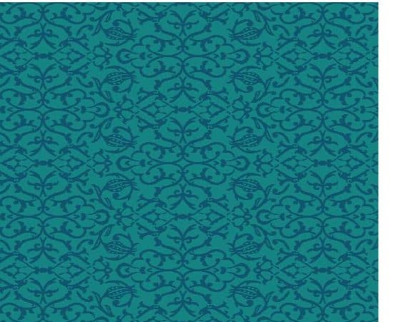 D106 Wall-to-Wall Mosque Carpet — Deep Turquoise