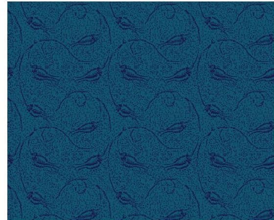 D107 Wall-to-Wall Mosque Carpet — Navy Blue