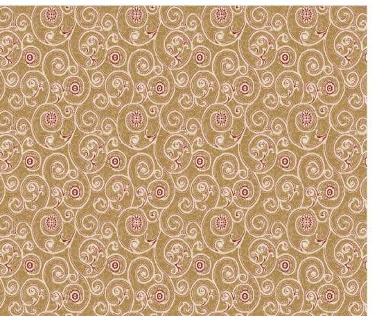 D110 Wall-to-Wall Mosque Carpet — Mustard