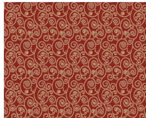 D110 Wall-to-Wall Mosque Carpet — Brick Red