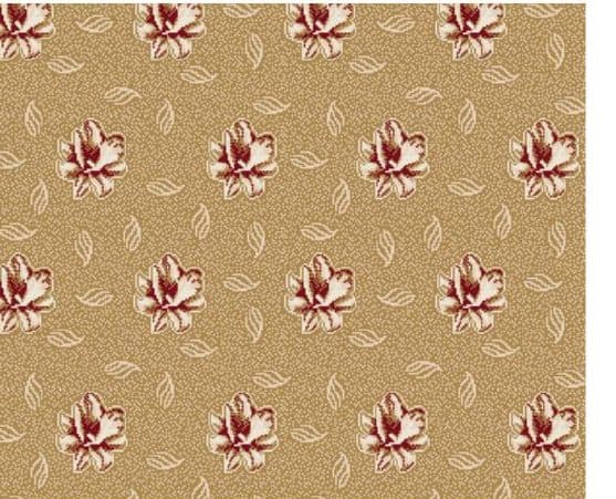 D112 Wall-to-Wall Mosque Carpet — Mustard