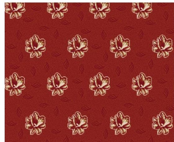 D112 Wall-to-Wall Mosque Carpet — Brick Red