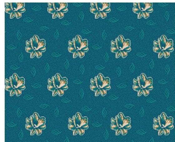 D112 Wall-to-Wall Mosque Carpet — Navy Blue