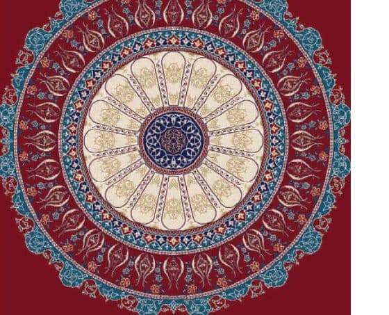 G105 Medallion Mosque Carpet