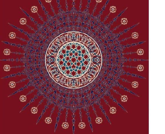 G109 Medallion Mosque Carpet