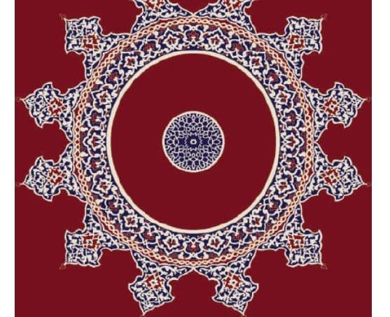 G114 Medallion Mosque Carpet