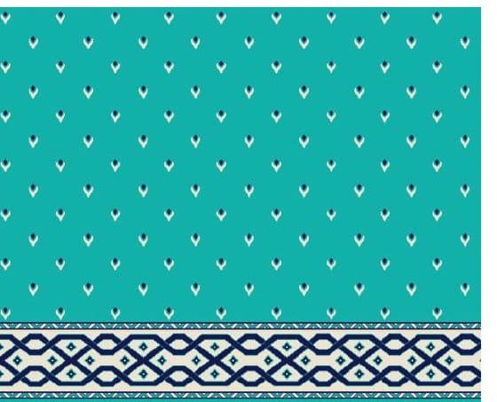 S109 Prayer Line Mosque Carpet