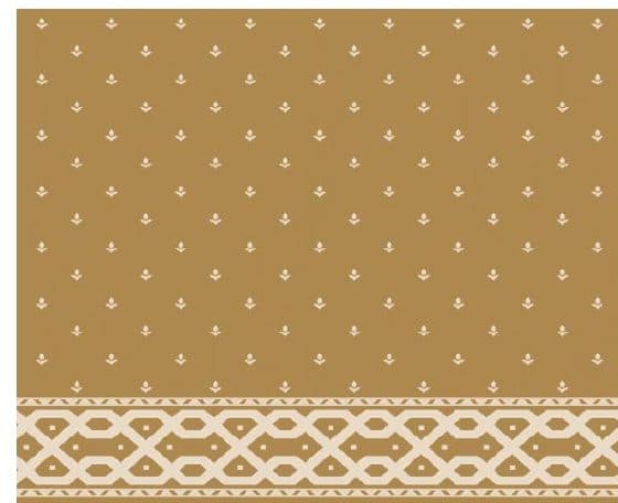 S116 Prayer Line Mosque Carpet — Mustard