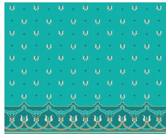 S118 Prayer Line Mosque Carpet