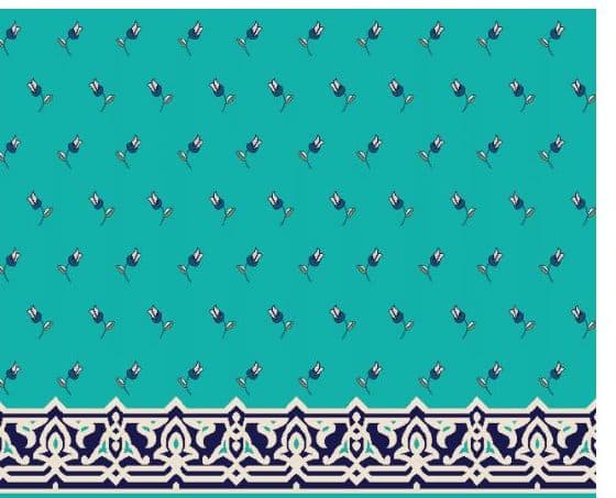 S123 Prayer Line Mosque Carpet
