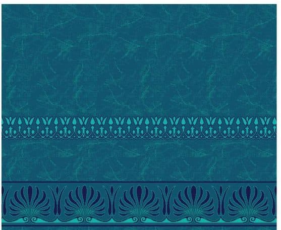 S136 Prayer Line Mosque Carpet — Navy Blue