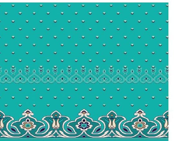 S141 Prayer Line Mosque Carpet