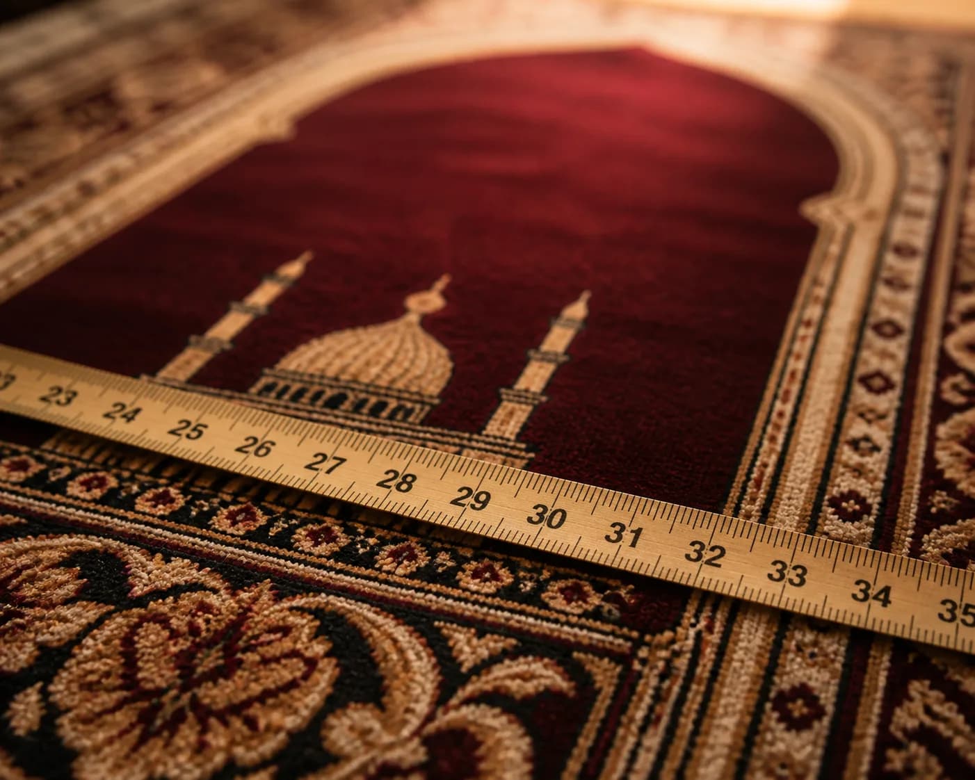 قياس سعر سجاد المسجد لكل متر مربع